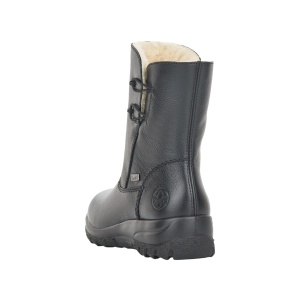 Cizme dama piele naturala, Rieker-7172-negru - Img 2