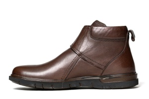 Ghete barbati piele naturala, Johan Scarpe-8105-maro - Img 4