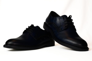 Pantofi barbati, piele naturala, Gitanos, blue- 3505