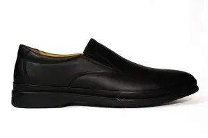 Pantofi barbati, piele naturala, Gitanos, negru - 8264 - Img 3