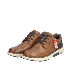 Pantofi barbati piele naturala Rieker- 3313-maro - Img 4