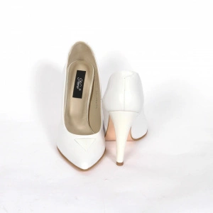 Pantofi dama Neno, piele naturala, alb - Img 3