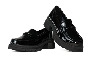 Pantofi dama, piele naturala, Berliner -TP6830-negru
