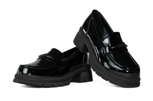 Pantofi dama, piele naturala, Berliner -TP6830-negru
