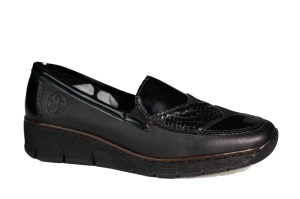 Pantofi damă Rieker - negru - Img 2