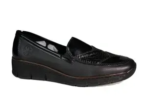 Pantofi damă Rieker - negru - Img 2