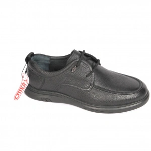 Pantofi pentru barbati Otter, piele naturala, negru - 64