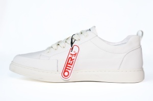 Pantofi piele barbati, Otter, alb- 19A