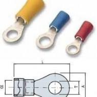 PAPUCI IZOLATI TIP INEL 4/6 MMP M10 - YELLOW /100 buc