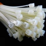 Colier nylon alb 162 x 2,5/pac. 100 buc.
