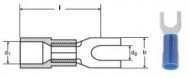 PAPUCI IZOLATI TIP FURCA 4/6 MMP M5 - YELLOW /100 buc