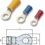 PAPUCI IZOLATI TIP INEL 0.5/1.0 MMP M3 - RED /100 buc