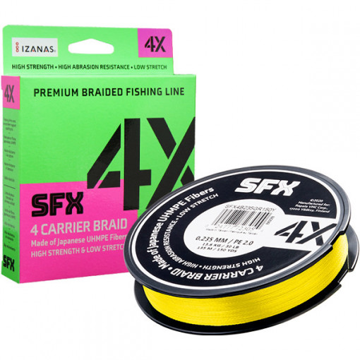 Sufix SFX 4X Yellow