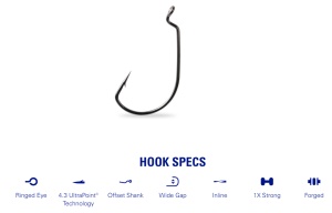 Mustad Big Mouth Worm