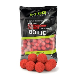 Steg Long Life Boilie Strawberry-Halibut