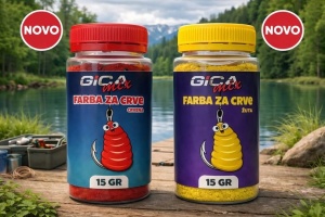 Gica farba za crvice Žuta