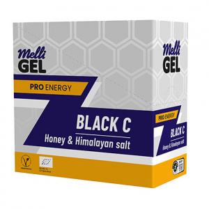 БИО Меден енергиен гел MelliGEL PRO Black C кутия (12бр) - Img 3