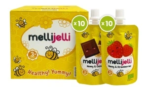 БИО меден крем MelliJelli MIX - 20 бр.