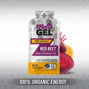 БИО Меден енергиен гел MelliGEL PRO Red Beet кутия (12бр) - Img 3