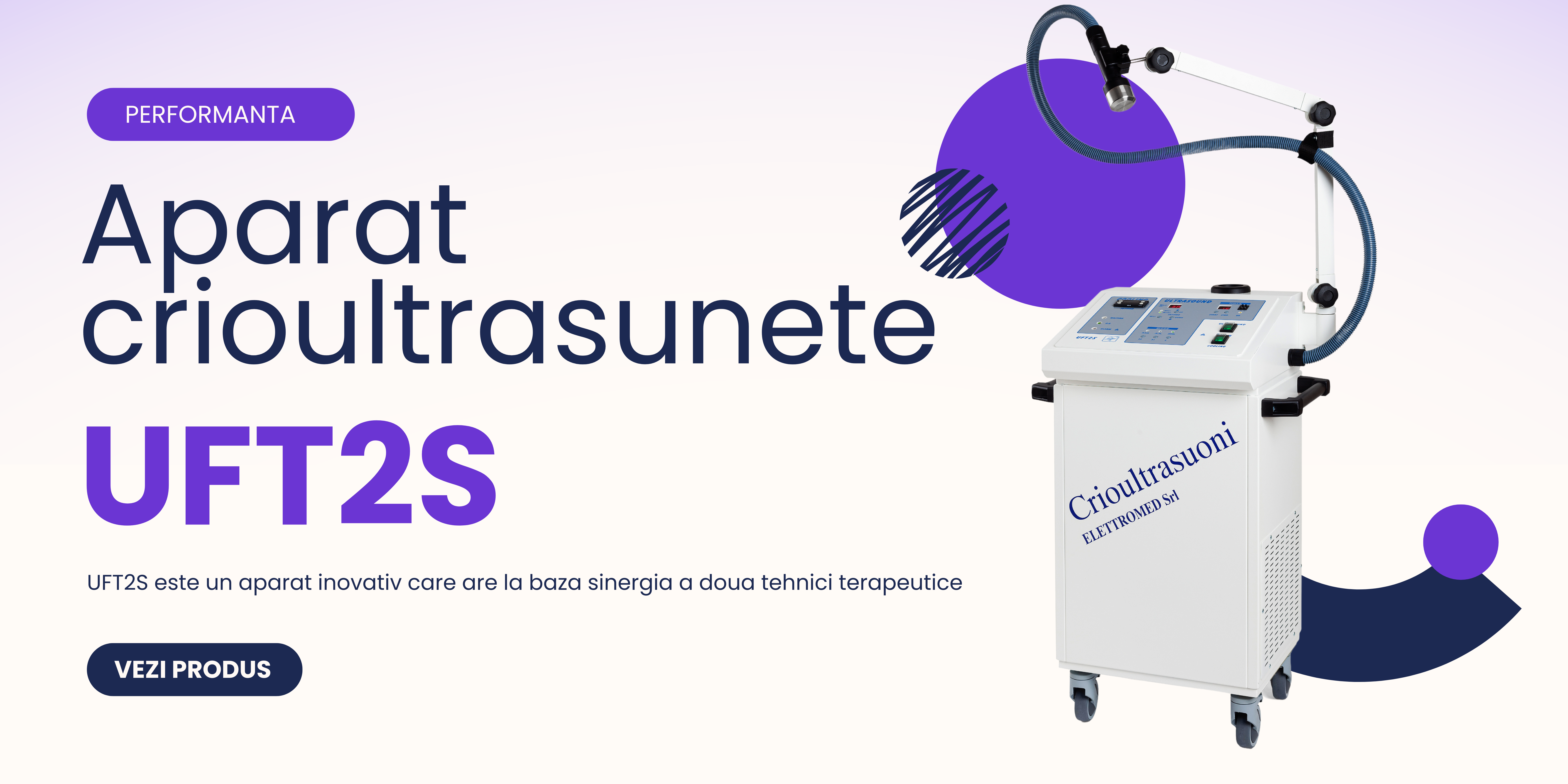 Aparat crioultrasunete