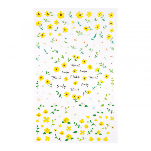 Abtibilduri Unghii SensoPRO Milano Spring Waltz, model F844