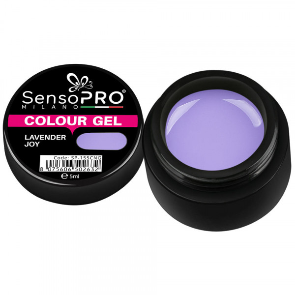 Gel UV Colorat Lavender Joy 5ml, SensoPRO Milano