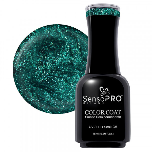 Oja Semipermanenta SensoPRO Milano 15ml, Rain Diamonds #153