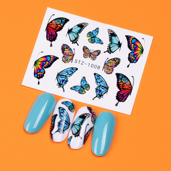 Tatuaj Unghii LUXORISE Butterfly Spell, STZ-1008