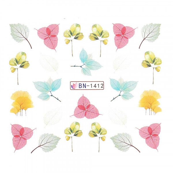 Tatuaj unghii LUXORISE, Nature BN-1412