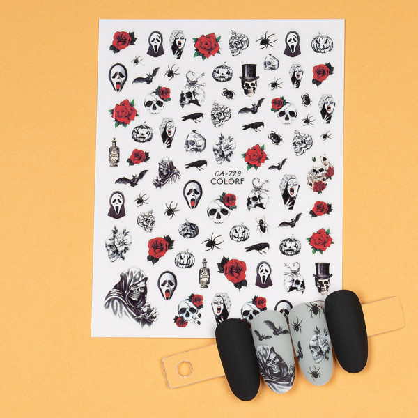 Abtibild Unghii SensoPRO Milano Halloween Hunt, model CA-729