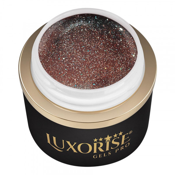 Disco Spider Gel LUXORISE, Light Brown - Before Sunrise, 5ml