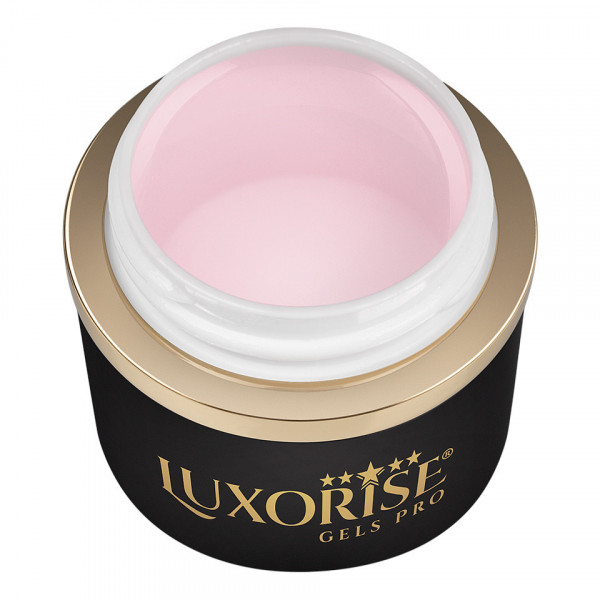 Gel UV Contructie Unghii RevoFlex LUXORISE 15ml, Baby Pink