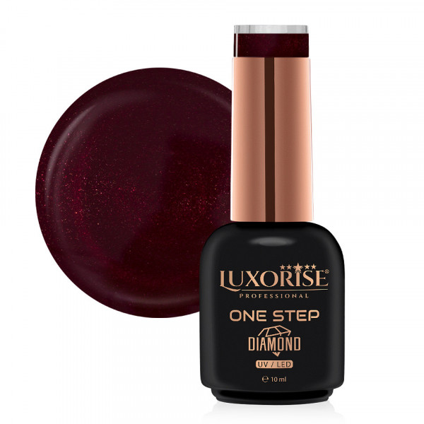 Oja Semipermanenta One Step Diamond LUXORISE - Walking on Red 10ml