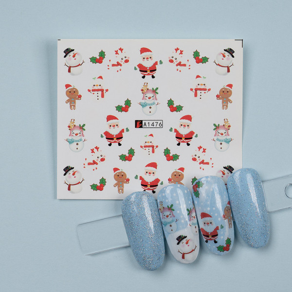 Tatuaj Unghii LUXORISE Holiday Colors, A1476