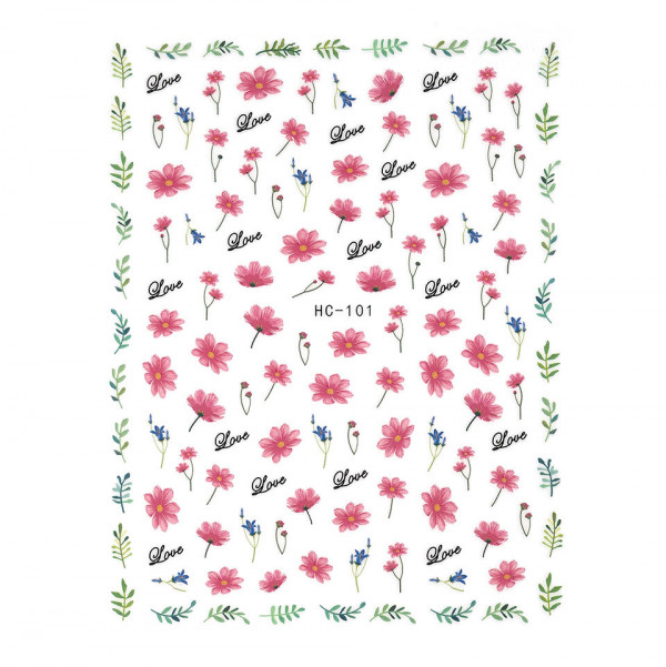 Abtibild Unghii SensoPRO Milano Zen Flower, model HC-101