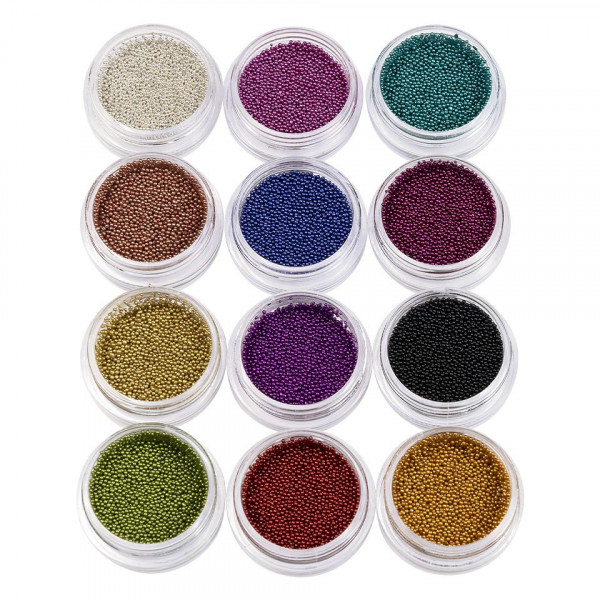Caviar unghii set 12 bucati, SensoPRO Milano