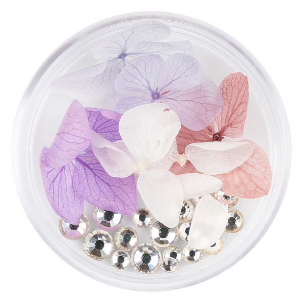 Flori Uscate Unghii LUXORISE cu cristale - Floral Fairytale #18