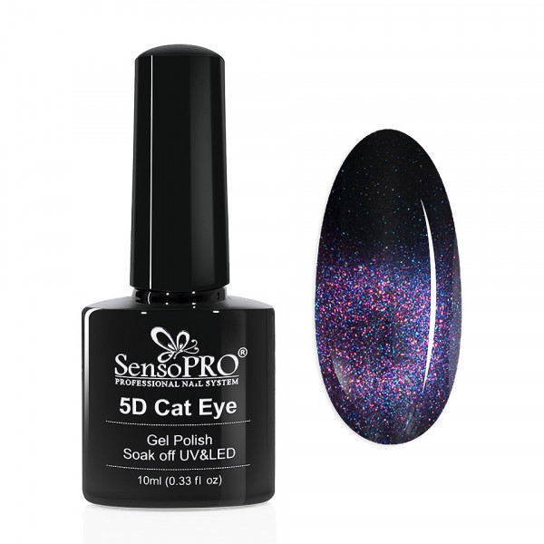 Oja Semipermanenta Cat Eye Gel 5D SensoPRO 10ml, #23 Pollux