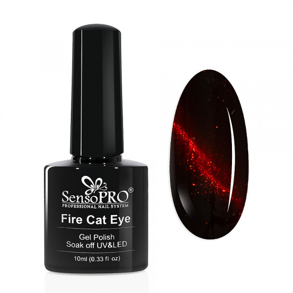 Oja Semipermanenta Fire Cat Eye SensoPRO 10 ml #09