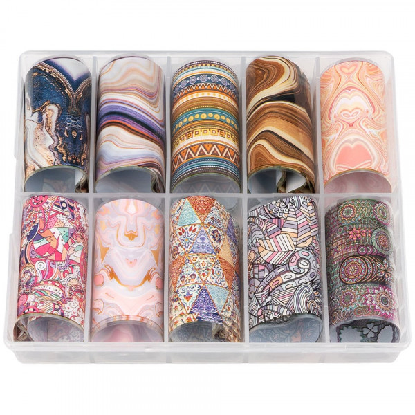 Set Folii Transfer LUXORISE Cover me up, 10 buc