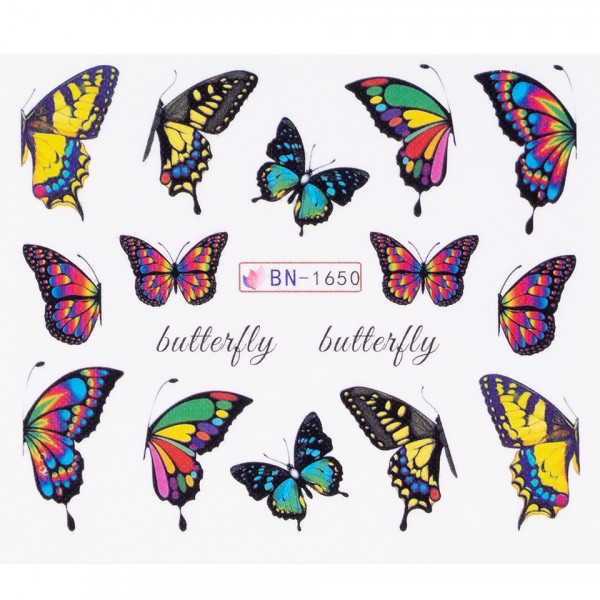 Tatuaj Unghii LUXORISE Butterfly Emotion, BN-1650