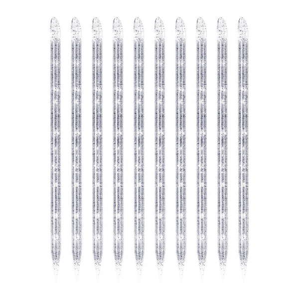 Betisoare Unghii pentru Cuticule SensoPRO Milano, Clear White - Set 100 bucati