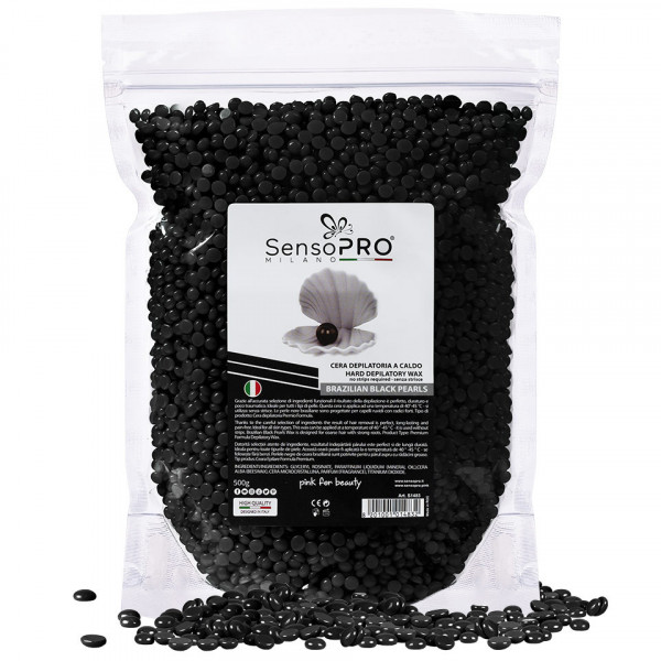 Ceara Epilat Elastica Granule - Brazilian Black Pearls, SensoPRO Milano - 500g