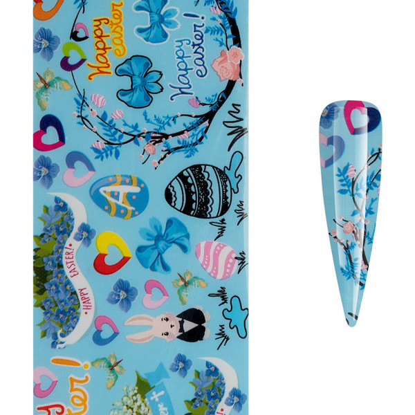 Folie de Transfer Unghii LUXORISE #740 Easter Fun