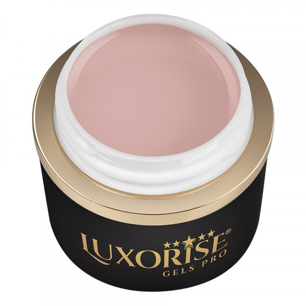 Gel UV Constructie Unghii RevoFlex LUXORISE 15ml, Cover Nude - Light