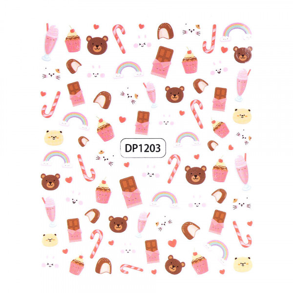 Abtibild Unghii SensoPRO Milano, Sweet Story DP1203