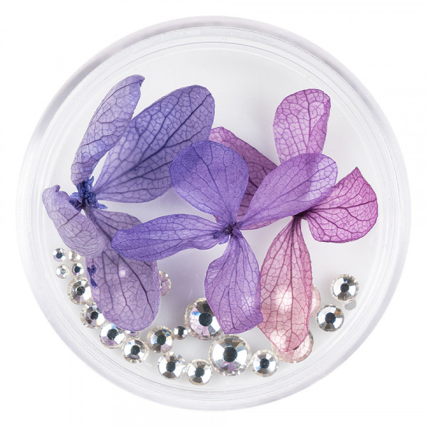 Flori Uscate Unghii LUXORISE cu cristale - Floral Fairytale #19