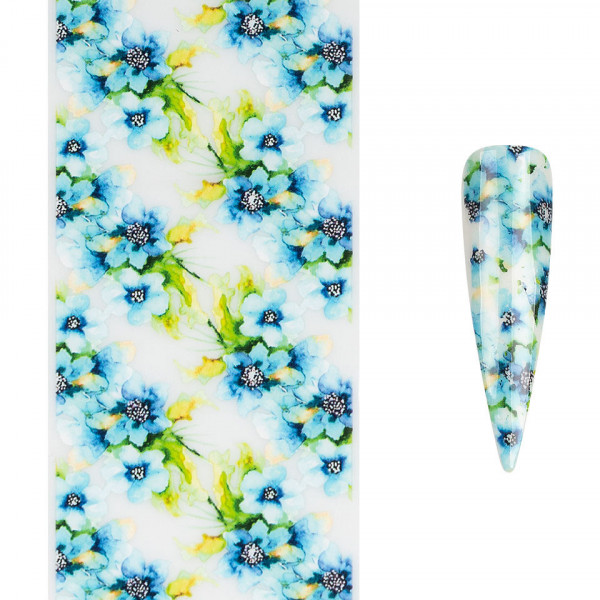 Folie de Transfer Unghii LUXORISE #441 Flower Mania