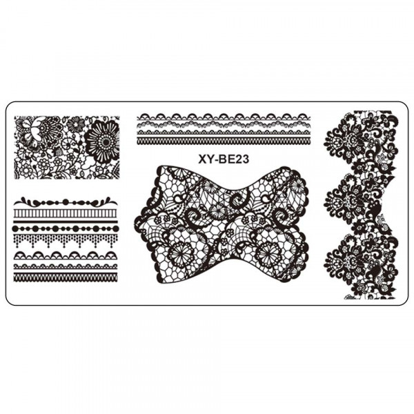 Matrita Metalica Stampila Unghii XY-BE23 - Mandala