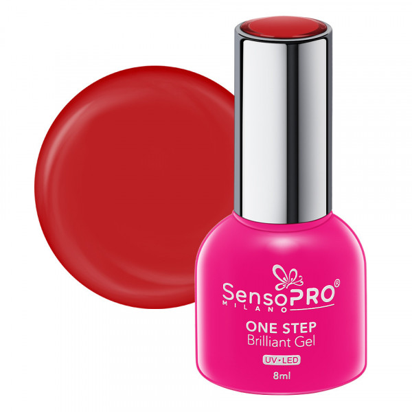 Oja Semipermanenta One Step Brilliant Gel SensoPRO Milano 8ml, Infinite Love #17